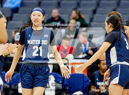 Thumbnail 2 in Marin Catholic vs. Mater Dei Catholic (CIF State D3 Final) photogallery.