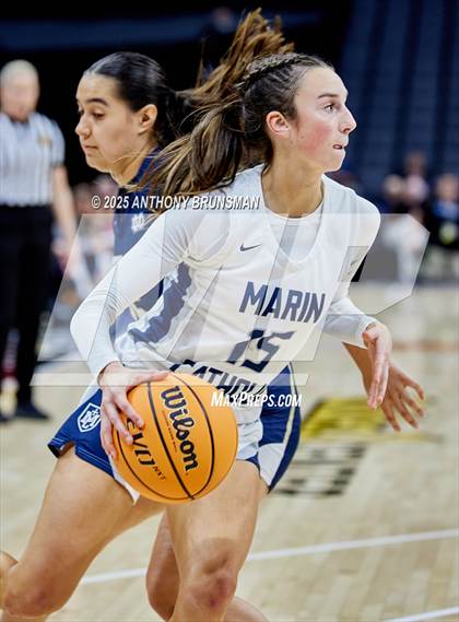 Thumbnail 3 in Marin Catholic vs. Mater Dei Catholic (CIF State D3 Final) photogallery.