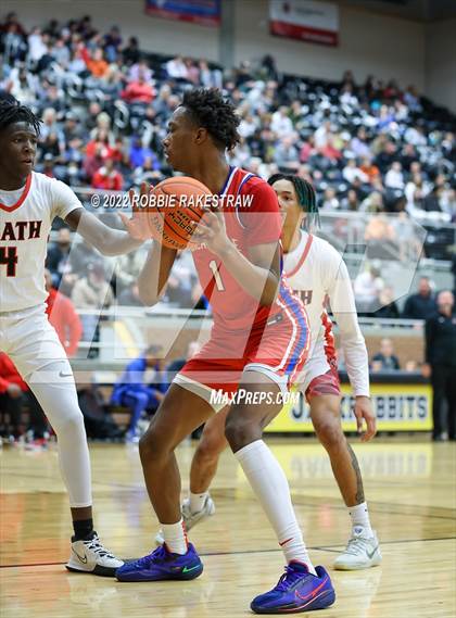 Thumbnail 3 in Duncanville @ Rockwall-Heath (UIL 6A Region II BB Area Playoff) photogallery.