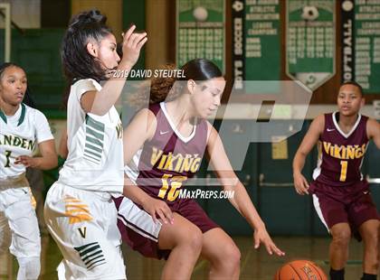 Thumbnail 1 in Edison vs. Vanden (St. Mary's Stockton MLK Showcase) photogallery.