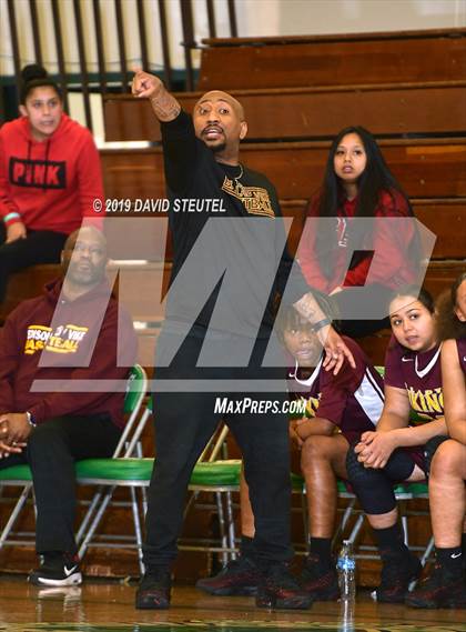 Thumbnail 2 in Edison vs. Vanden (St. Mary's Stockton MLK Showcase) photogallery.