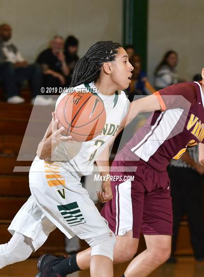 Thumbnail 3 in Edison vs. Vanden (St. Mary's Stockton MLK Showcase) photogallery.