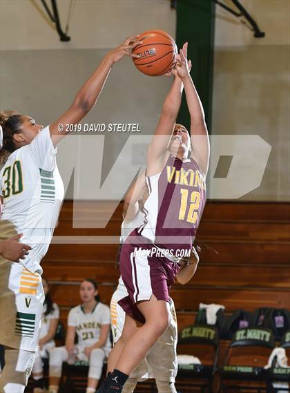 Thumbnail 2 in Edison vs. Vanden (St. Mary's Stockton MLK Showcase) photogallery.