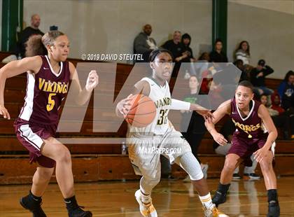 Thumbnail 2 in Edison vs. Vanden (St. Mary's Stockton MLK Showcase) photogallery.
