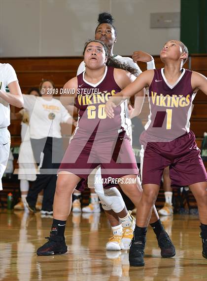Thumbnail 3 in Edison vs. Vanden (St. Mary's Stockton MLK Showcase) photogallery.