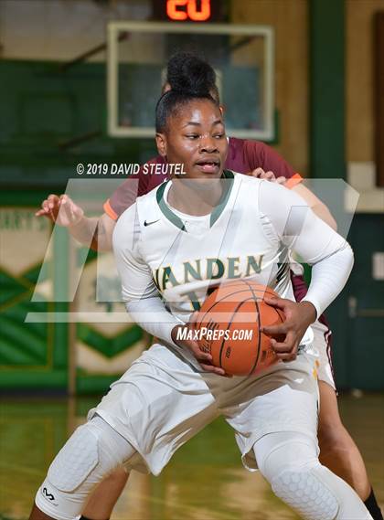 Thumbnail 3 in Edison vs. Vanden (St. Mary's Stockton MLK Showcase) photogallery.