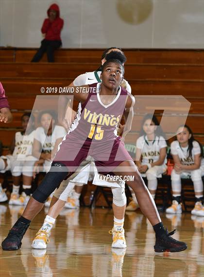 Thumbnail 3 in Edison vs. Vanden (St. Mary's Stockton MLK Showcase) photogallery.