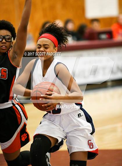 Thumbnail 2 in San Jacinto vs. Great Oak (Mustang Tip Off Classic) photogallery.