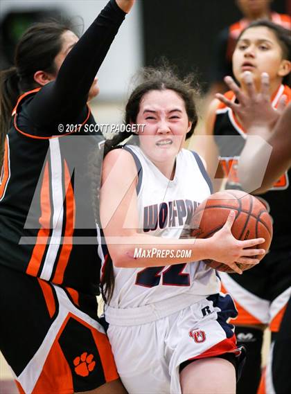 Thumbnail 1 in San Jacinto vs. Great Oak (Mustang Tip Off Classic) photogallery.