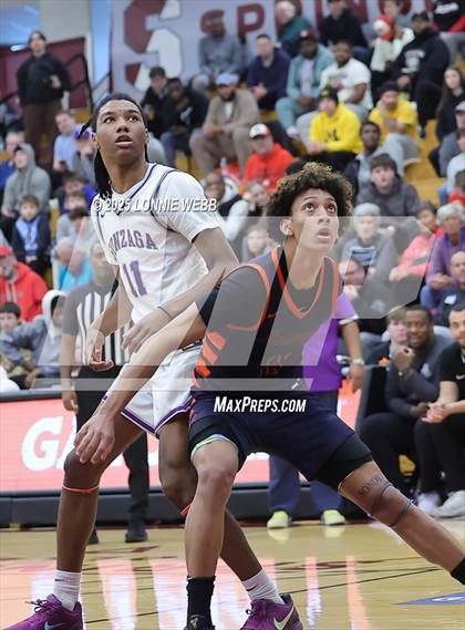 Thumbnail 2 in Gonzaga vs. Roosevelt (Army National Guard Hoophall Classic) photogallery.