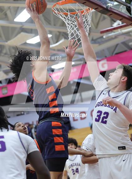 Thumbnail 1 in Gonzaga vs. Roosevelt (Army National Guard Hoophall Classic) photogallery.