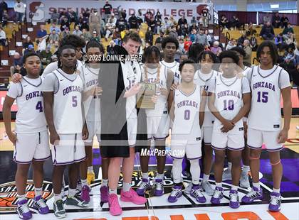 Thumbnail 2 in Gonzaga vs. Roosevelt (Army National Guard Hoophall Classic) photogallery.
