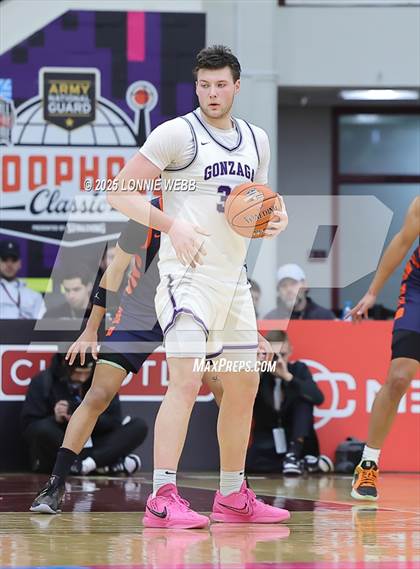 Thumbnail 1 in Gonzaga vs. Roosevelt (Army National Guard Hoophall Classic) photogallery.