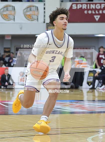 Thumbnail 2 in Gonzaga vs. Roosevelt (Army National Guard Hoophall Classic) photogallery.
