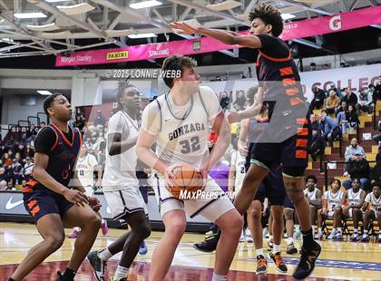 Thumbnail 2 in Gonzaga vs. Roosevelt (Army National Guard Hoophall Classic) photogallery.