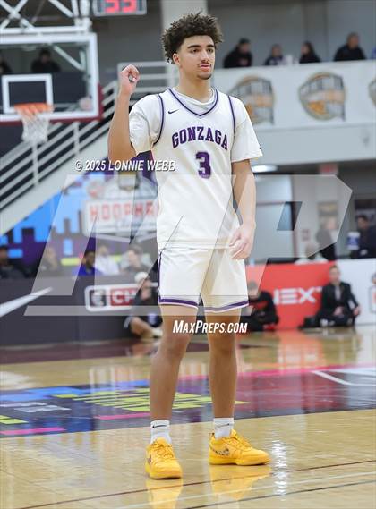 Thumbnail 2 in Gonzaga vs. Roosevelt (Army National Guard Hoophall Classic) photogallery.