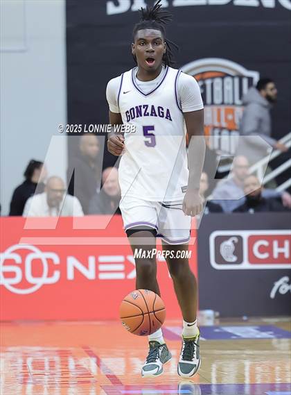 Thumbnail 2 in Gonzaga vs. Roosevelt (Army National Guard Hoophall Classic) photogallery.