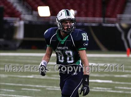 Thumbnail 1 in Marquette vs. Eureka (Great American Football Classic) photogallery.