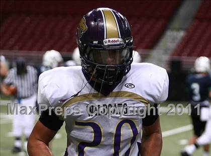 Thumbnail 1 in Marquette vs. Eureka (Great American Football Classic) photogallery.