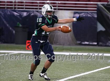 Thumbnail 3 in Marquette vs. Eureka (Great American Football Classic) photogallery.
