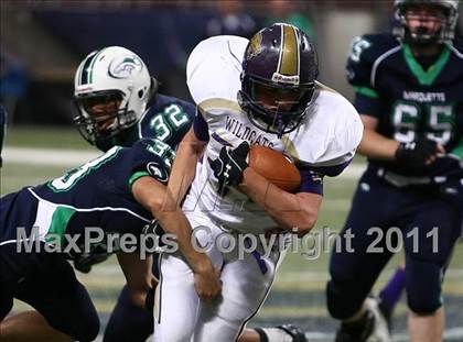 Thumbnail 3 in Marquette vs. Eureka (Great American Football Classic) photogallery.