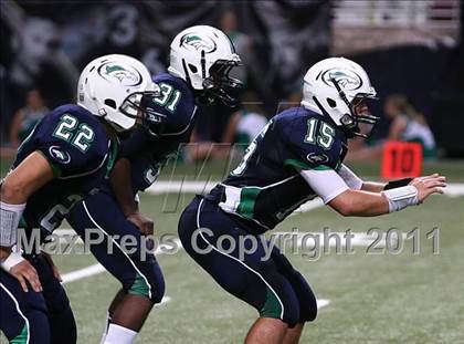 Thumbnail 1 in Marquette vs. Eureka (Great American Football Classic) photogallery.