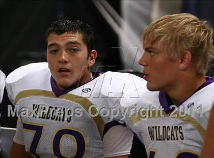 Thumbnail 1 in Marquette vs. Eureka (Great American Football Classic) photogallery.