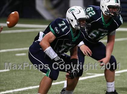Thumbnail 1 in Marquette vs. Eureka (Great American Football Classic) photogallery.
