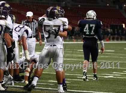 Thumbnail 3 in Marquette vs. Eureka (Great American Football Classic) photogallery.