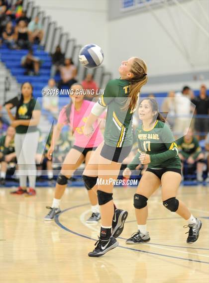 Thumbnail 3 in St. Anthony vs. Notre Dame (CIF SS D7 Final ) photogallery.