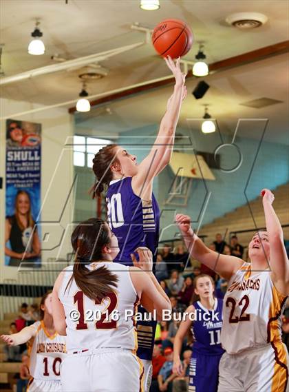 Thumbnail 3 in Elk County Catholic vs. Bishop Guilfoyle (PIAA Class A First Round) photogallery.