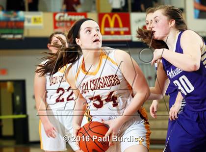 Thumbnail 1 in Elk County Catholic vs. Bishop Guilfoyle (PIAA Class A First Round) photogallery.
