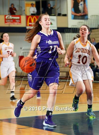 Thumbnail 2 in Elk County Catholic vs. Bishop Guilfoyle (PIAA Class A First Round) photogallery.