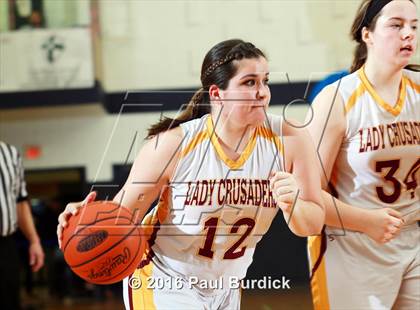 Thumbnail 3 in Elk County Catholic vs. Bishop Guilfoyle (PIAA Class A First Round) photogallery.