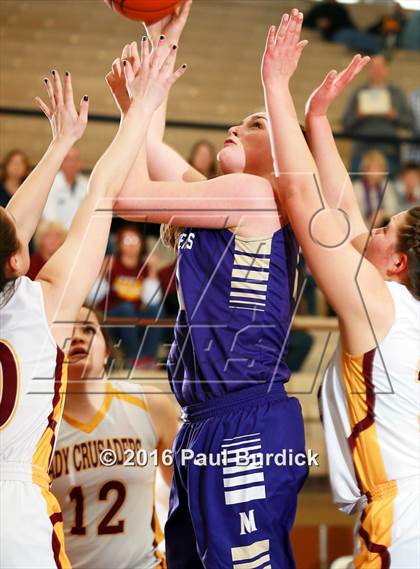 Thumbnail 1 in Elk County Catholic vs. Bishop Guilfoyle (PIAA Class A First Round) photogallery.