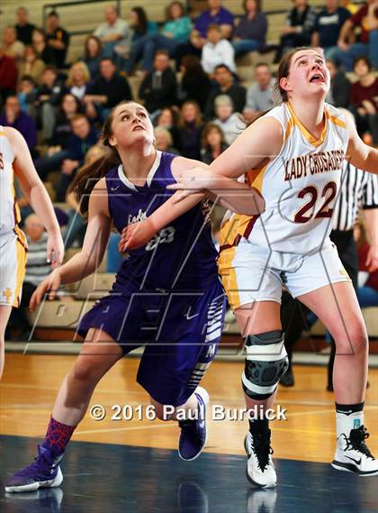 Thumbnail 1 in Elk County Catholic vs. Bishop Guilfoyle (PIAA Class A First Round) photogallery.