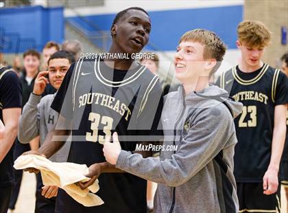 Thumbnail 2 in Lincoln Southeast @ Creighton Prep (NSAA District A-5 Final) photogallery.