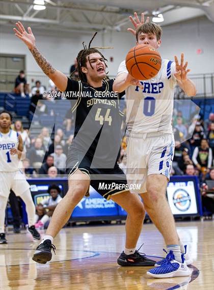 Thumbnail 2 in Lincoln Southeast @ Creighton Prep (NSAA District A-5 Final) photogallery.