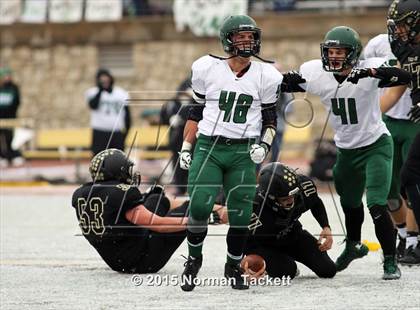 Thumbnail 3 in Derby vs. Blue Valley (KSHSAA 6A Final) photogallery.