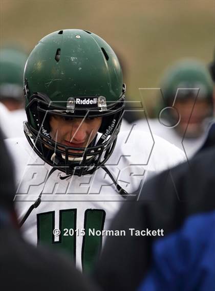 Thumbnail 2 in Derby vs. Blue Valley (KSHSAA 6A Final) photogallery.