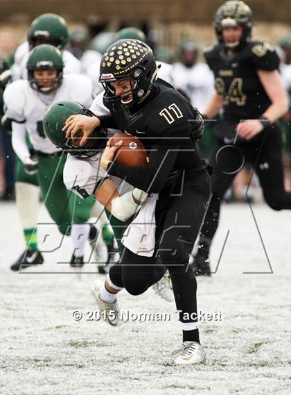 Thumbnail 2 in Derby vs. Blue Valley (KSHSAA 6A Final) photogallery.
