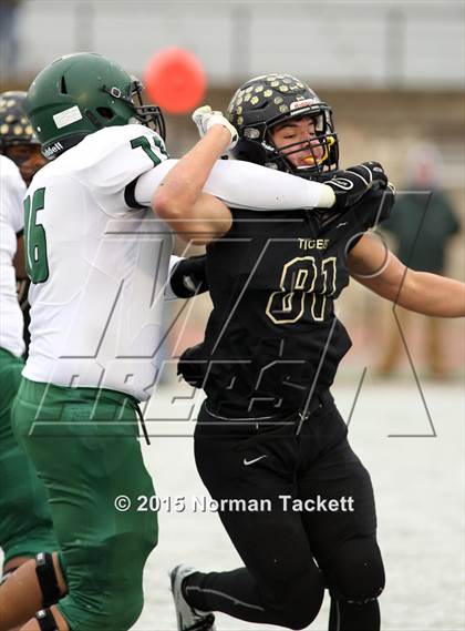 Thumbnail 2 in Derby vs. Blue Valley (KSHSAA 6A Final) photogallery.