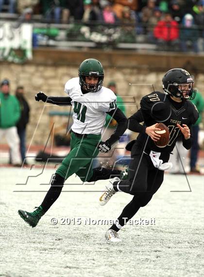 Thumbnail 1 in Derby vs. Blue Valley (KSHSAA 6A Final) photogallery.