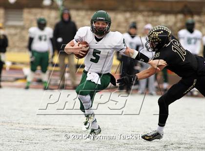 Thumbnail 2 in Derby vs. Blue Valley (KSHSAA 6A Final) photogallery.