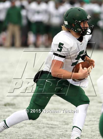 Thumbnail 2 in Derby vs. Blue Valley (KSHSAA 6A Final) photogallery.