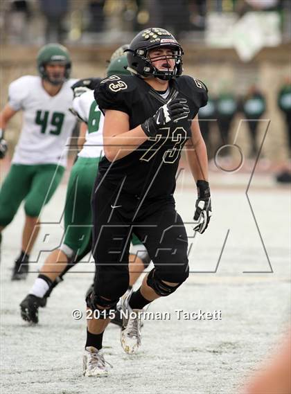 Thumbnail 2 in Derby vs. Blue Valley (KSHSAA 6A Final) photogallery.