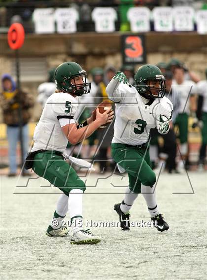 Thumbnail 2 in Derby vs. Blue Valley (KSHSAA 6A Final) photogallery.