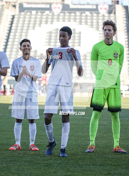 Thumbnail 2 in Denver East vs. Broomfield (CHSAA 5A Final) photogallery.