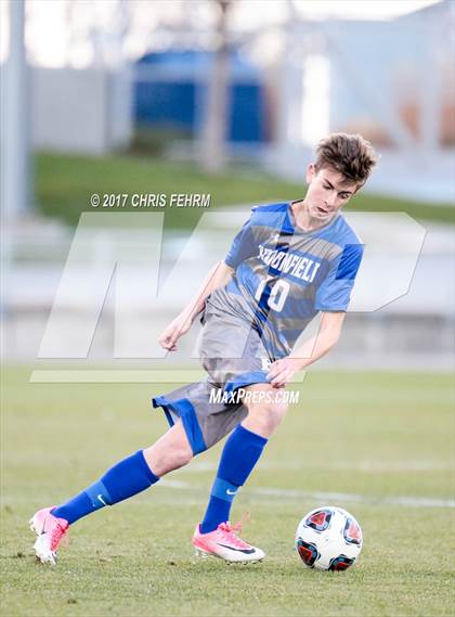 Thumbnail 1 in Denver East vs. Broomfield (CHSAA 5A Final) photogallery.