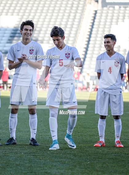 Thumbnail 1 in Denver East vs. Broomfield (CHSAA 5A Final) photogallery.